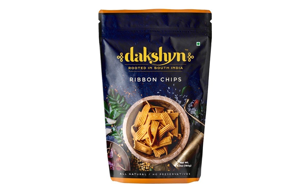 Dakshyn Ribbon Chips    Pack  180 grams